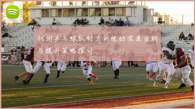 杭州乒乓球队耐力训练的深度分析与提升策略探讨
